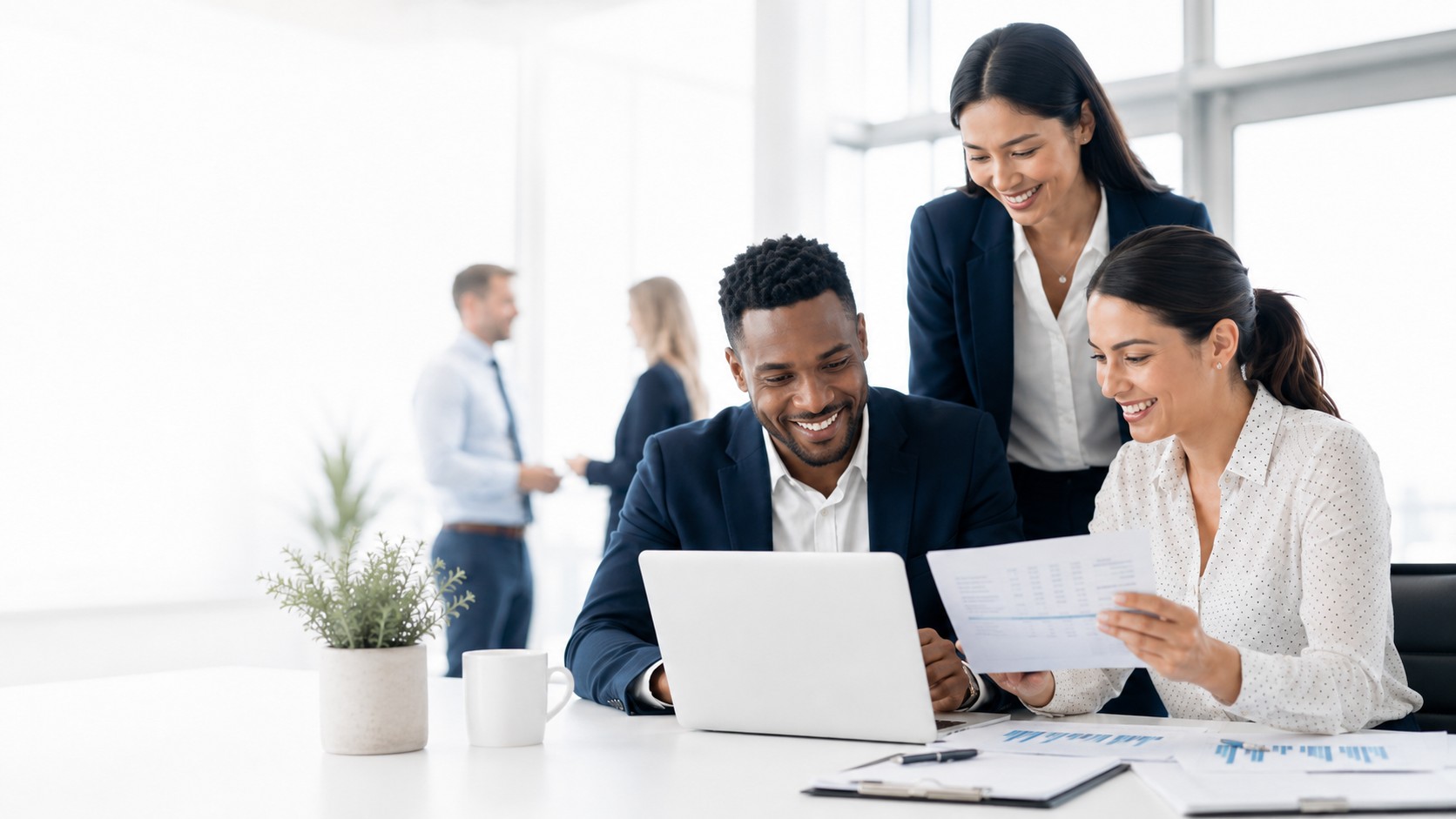Business support team